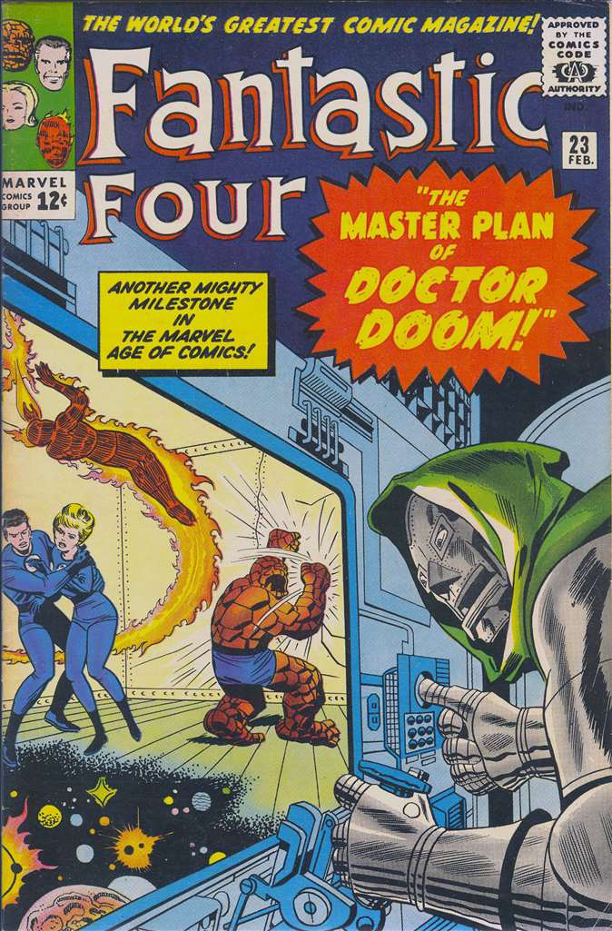 Fantastic Four (1961 1st Series Marvel) # 23 Raw