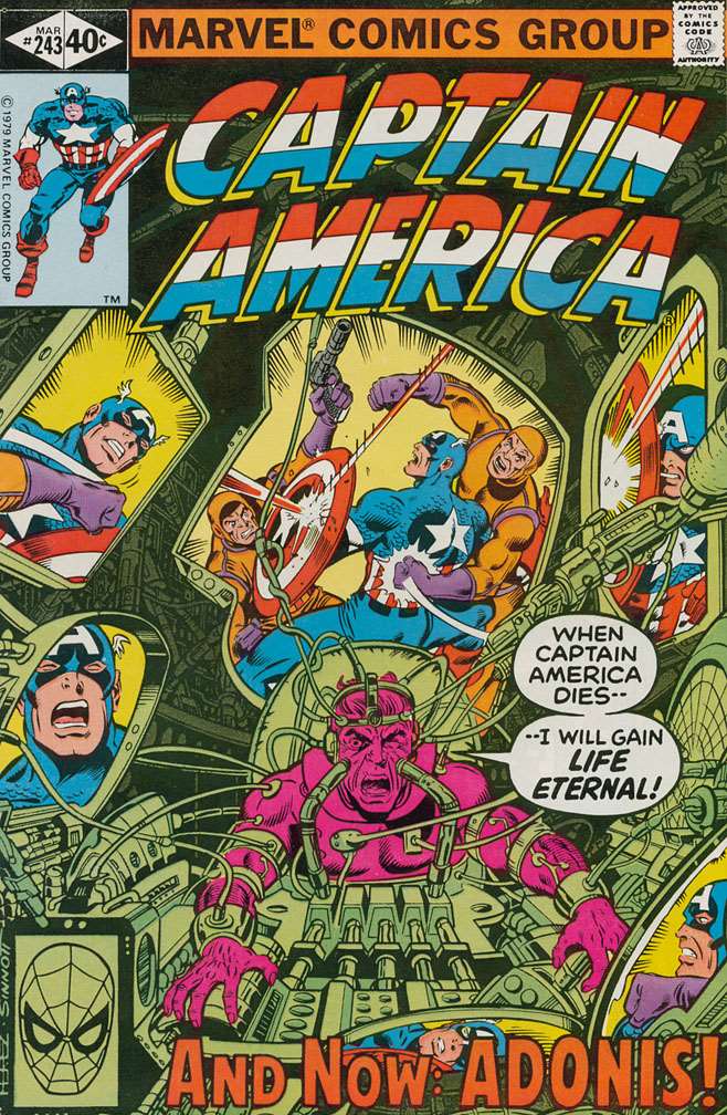 Captain America (1968 1st Series Marvel) #243 Raw