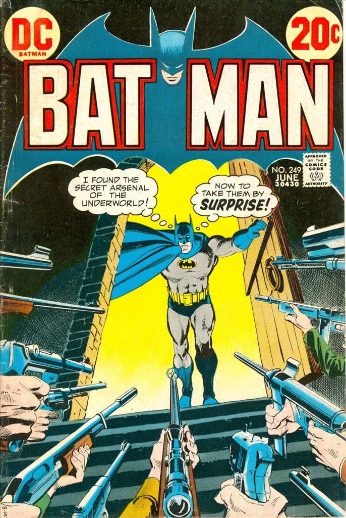 Batman (1940 1st Series DC) #249 Raw