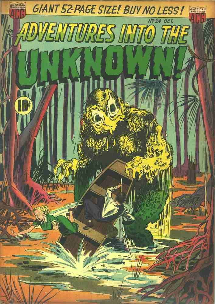 Adventures Into the Unknown (1948 ACG) # 24 Raw