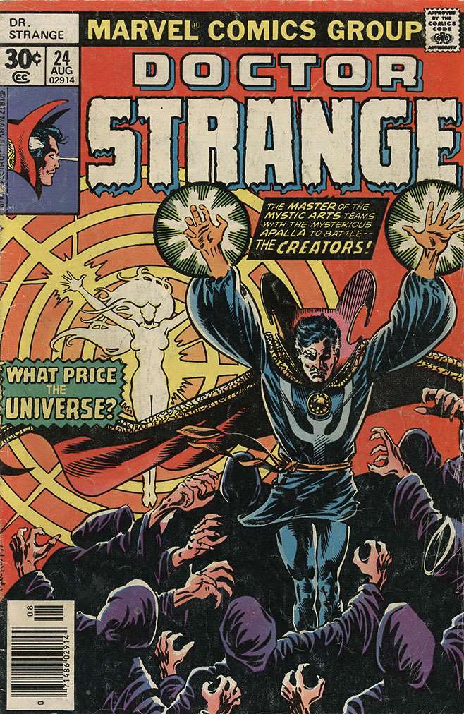 Doctor Strange (1974 2nd Series Marvel) # 24 Raw