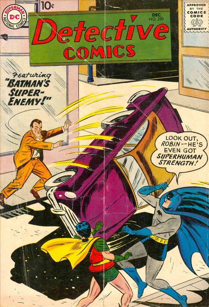 Detective Comics (1937 1st Series DC) #250 Raw