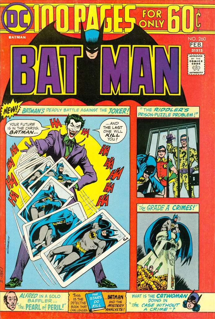 Batman (1940 1st Series DC) #260 Raw
