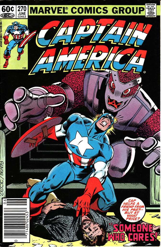 Captain America (1968 1st Series Marvel) #270 Raw