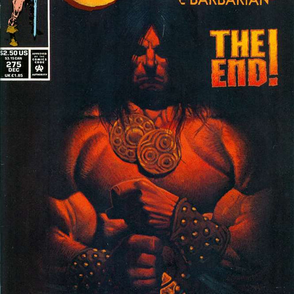 Conan the Barbarian (1970 1st Series Marvel) #275 Raw