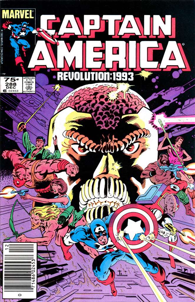 Captain America (1968 1st Series Marvel) #288 Raw