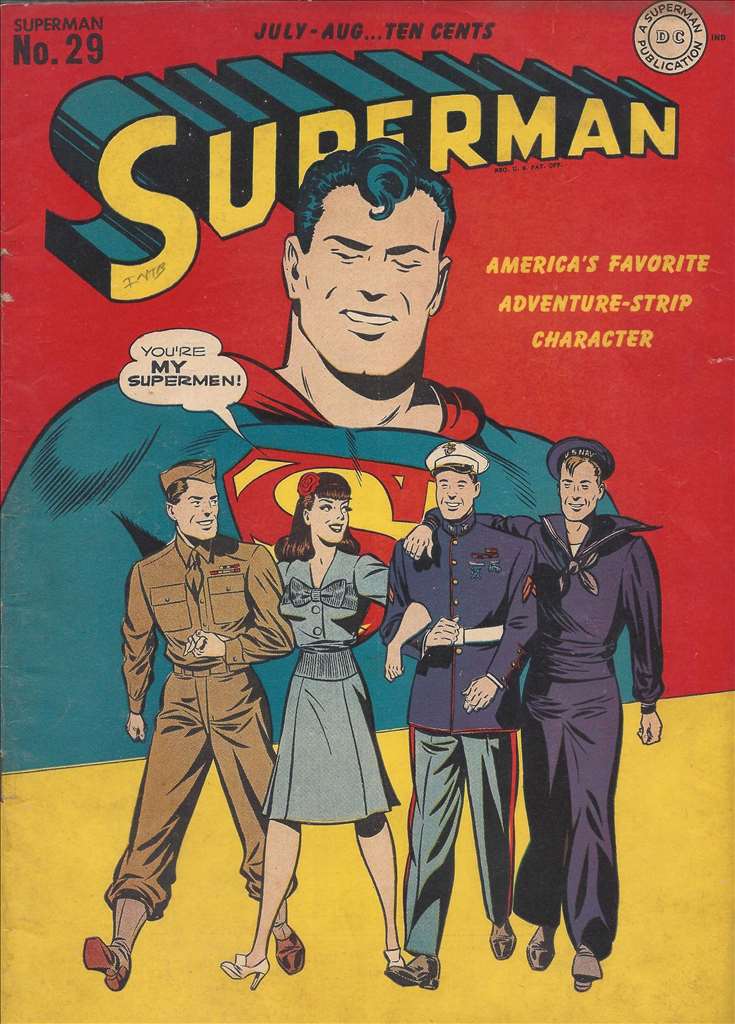 Superman (1939 1st Series DC) # 29 Raw