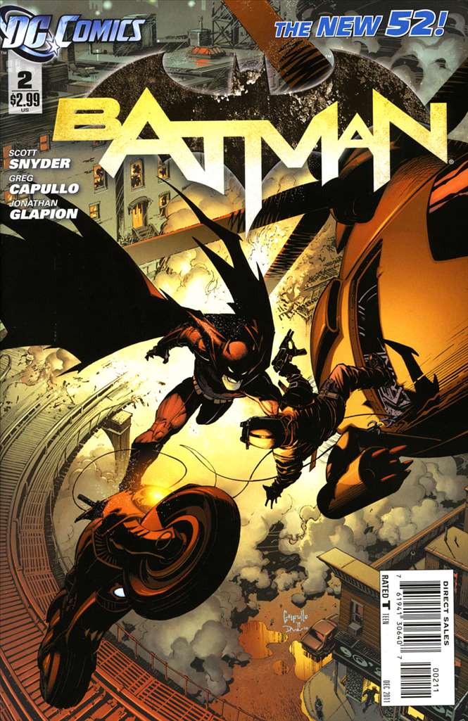 Batman (2011 2nd Series DC) # 2 Raw