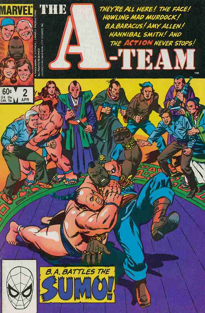 A-Team (1984 Marvel) #  2 Raw