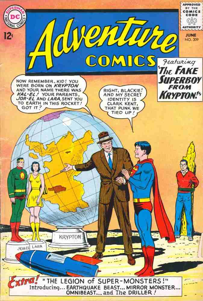 Adventure Comics (1938 1st Series DC) #309 Raw