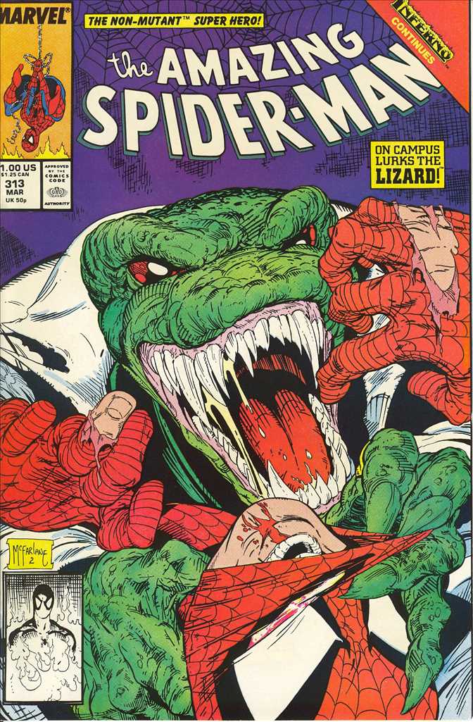 Amazing Spider-Man (1963 1st Series Marvel) #313 Raw