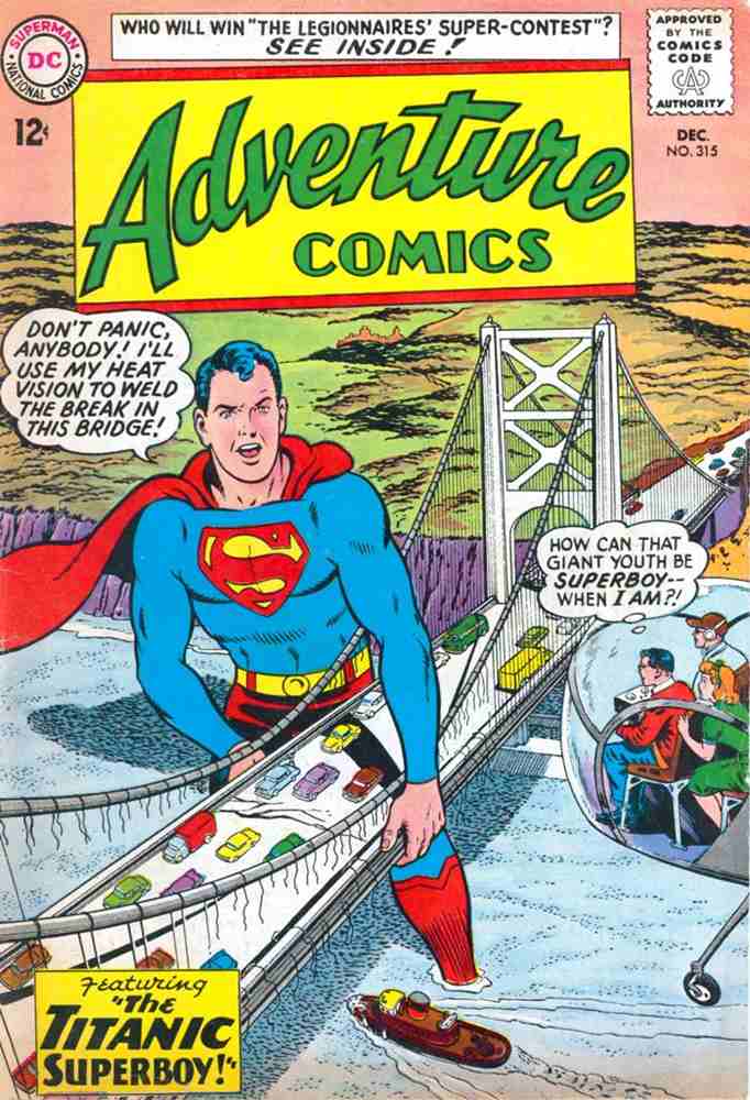 Adventure Comics (1938 1st Series DC) #315 Raw