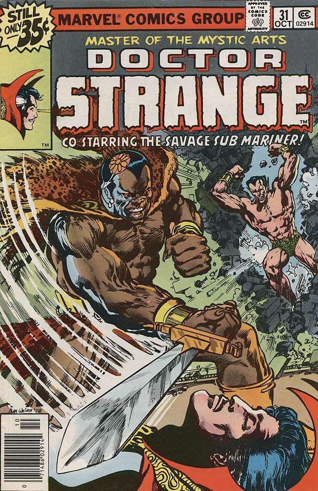 Doctor Strange (1974 2nd Series Marvel) # 31 Raw