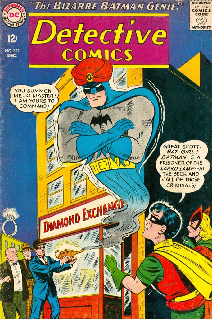 Detective Comics (1937 1st Series DC) #322 Raw