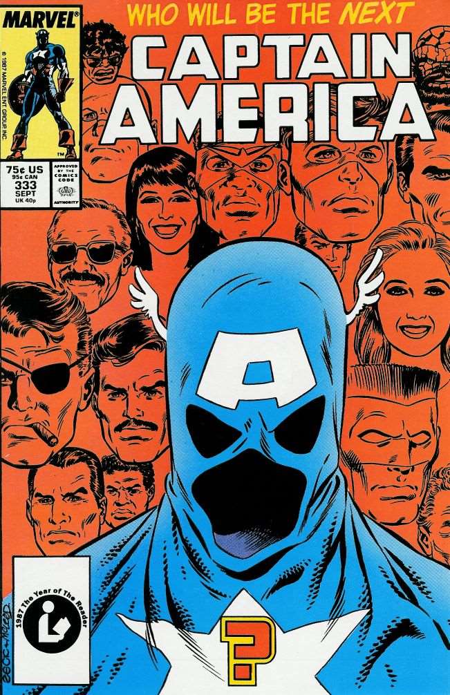 Captain America (1968 1st Series Marvel) #333 Raw