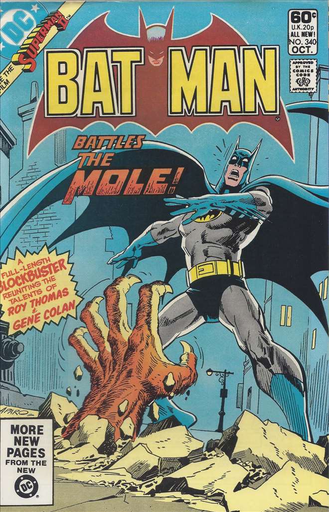 Batman (1940 1st Series DC) #340 Raw