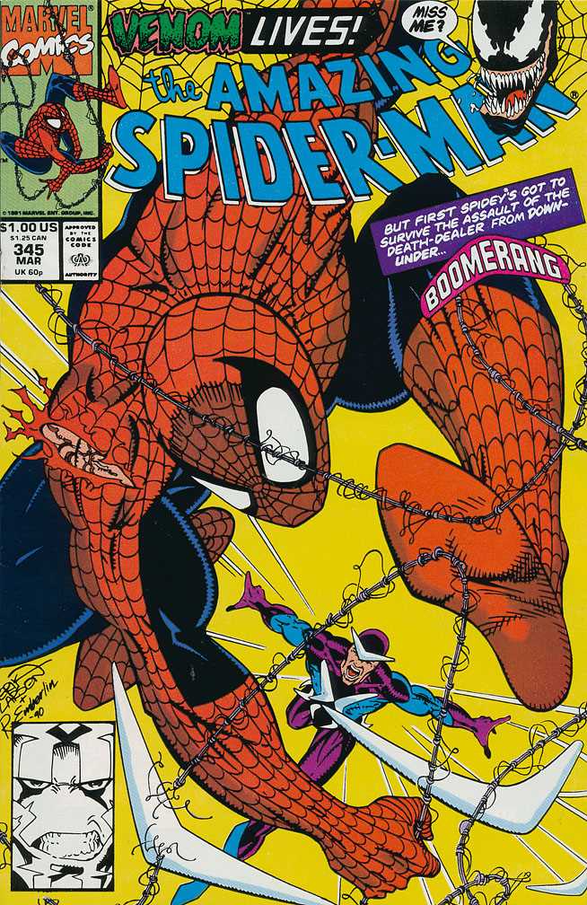Amazing Spider-Man (1963 1st Series Marvel) #345 Raw
