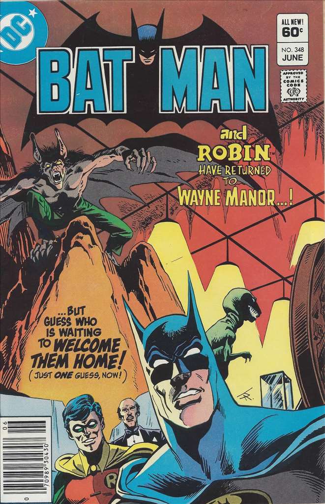 Batman (1940 1st Series DC) #348 Raw