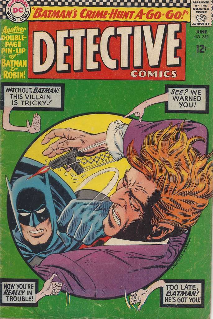 Detective Comics (1937 1st Series DC) #352 Raw