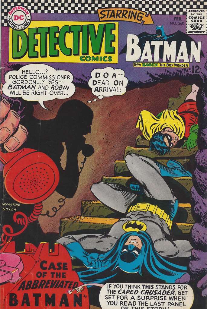Detective Comics (1937 1st Series DC) #360 Raw