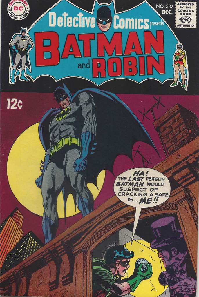 Detective Comics (1937 1st Series DC) #382 Raw