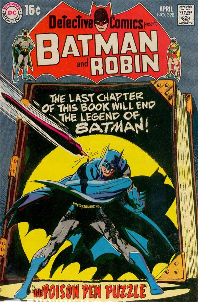 Detective Comics (1937 1st Series DC) #398 Raw