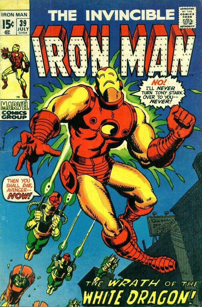 Iron Man (1968 1st Series Marvel) # 39 Raw