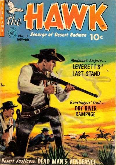 Hawk (1951 Ziff-Davis) #  3 Raw