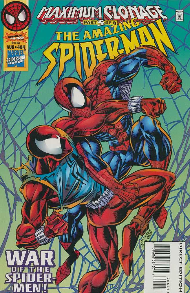 Amazing Spider-Man (1963 1st Series Marvel) #404 Raw