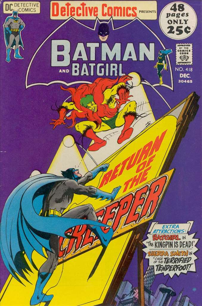 Detective Comics (1937 1st Series DC) #418 Raw