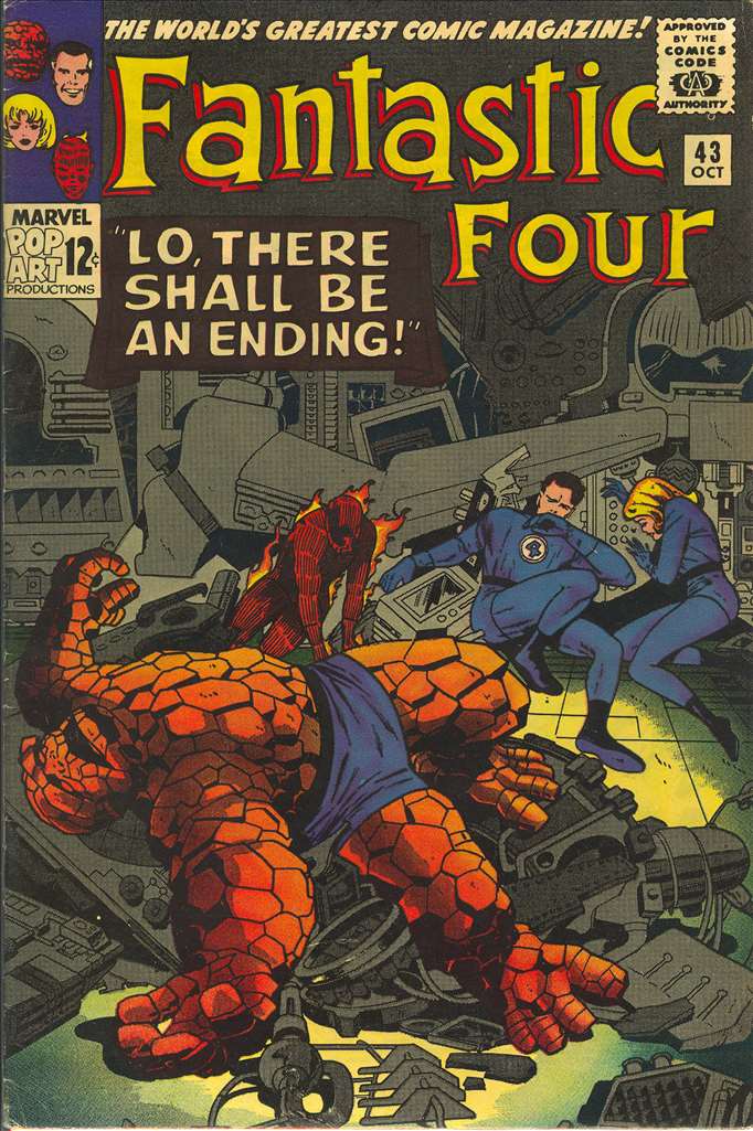 Fantastic Four (1961 1st Series Marvel) # 43 Raw