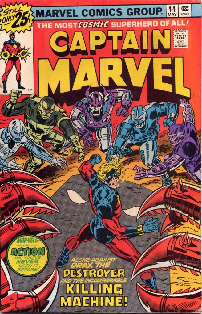 Captain Marvel (1968 1st Series Marvel) # 44 Raw