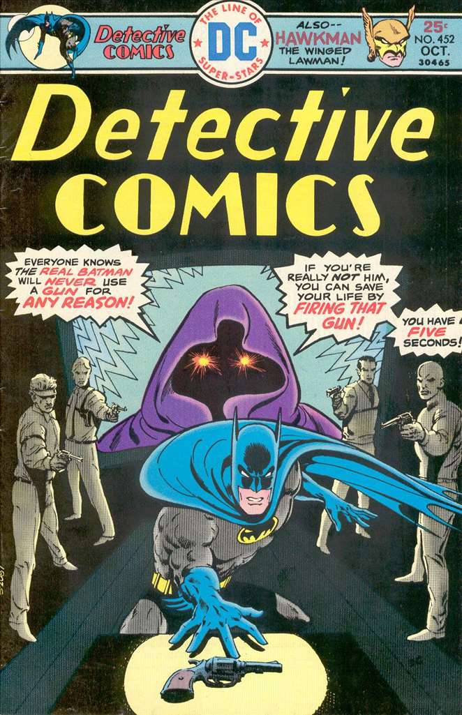 Detective Comics (1937 1st Series DC) #452 Raw