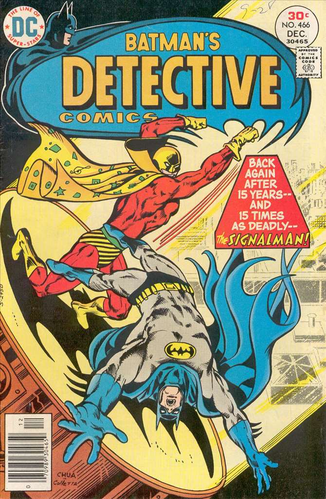 Detective Comics (1937 1st Series DC) #466 Raw