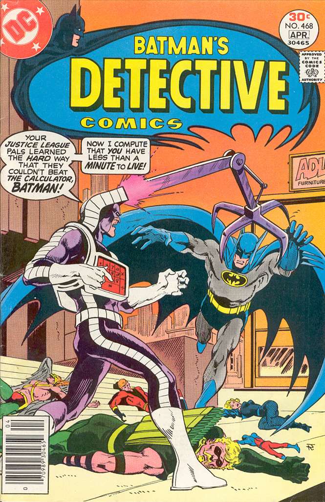 Detective Comics (1937 1st Series DC) #468 Raw