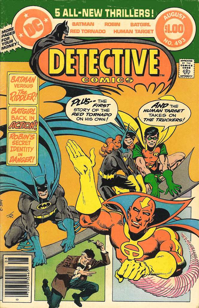 Detective Comics (1937 1st Series DC) #493 Raw