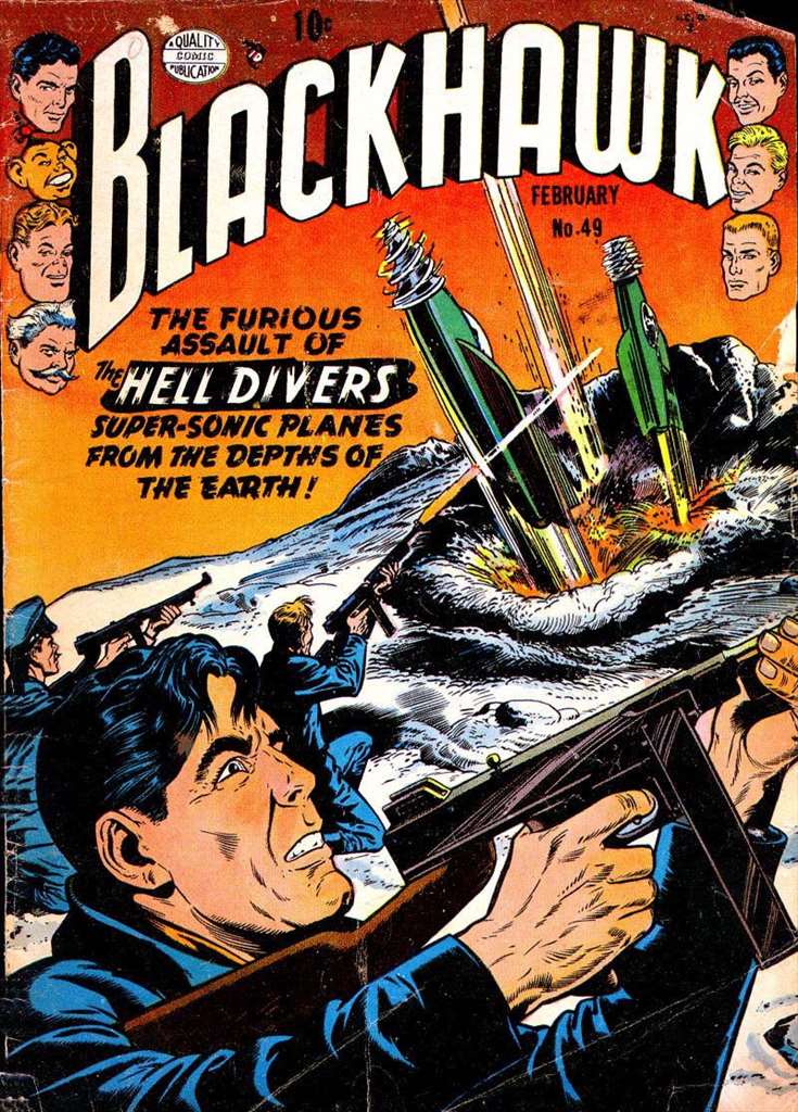 Blackhawk (1944 1st Series DC) # 49 Raw