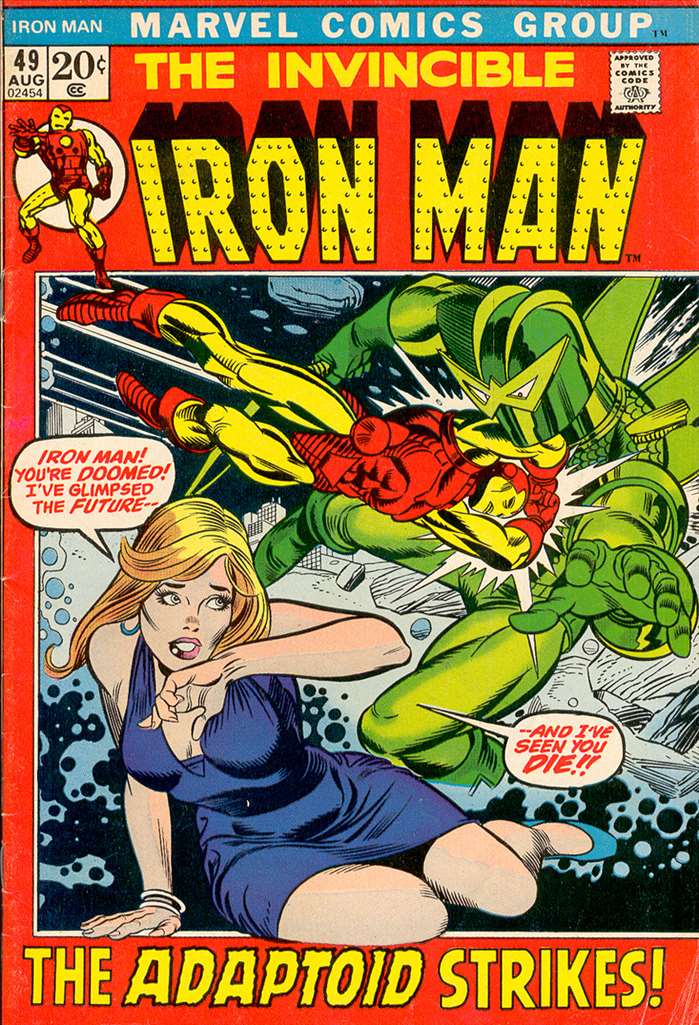 Iron Man (1968 1st Series Marvel) # 49 Raw