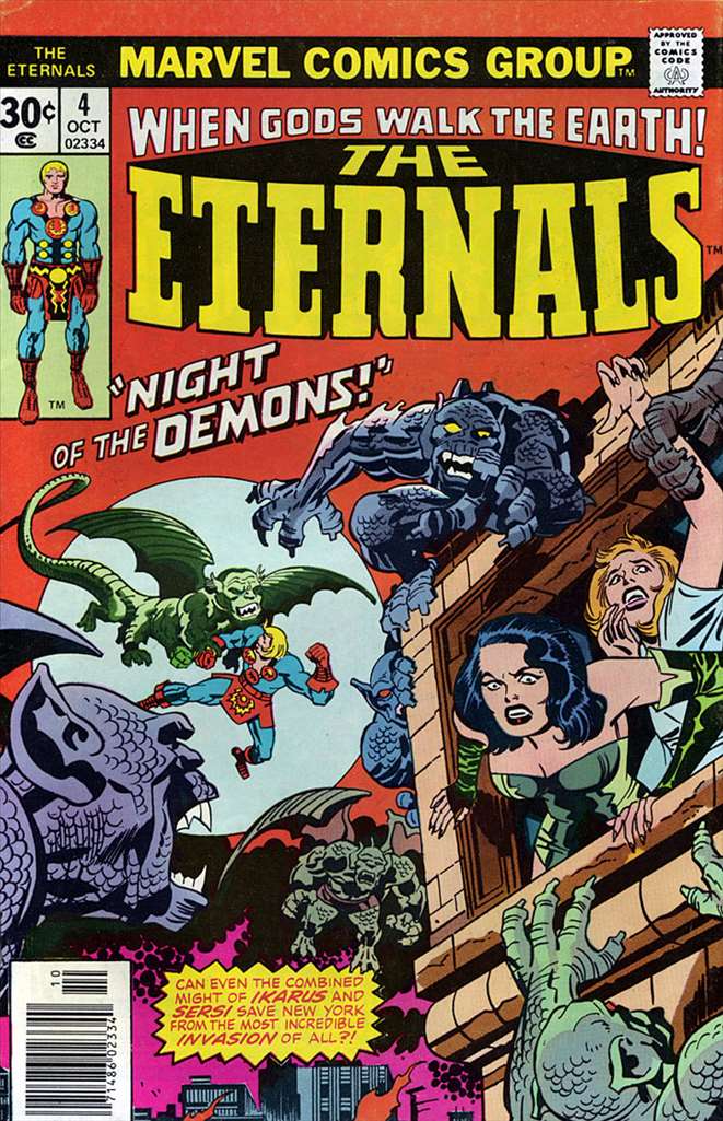 Eternals (1976 1st Series Marvel) #  4 Raw