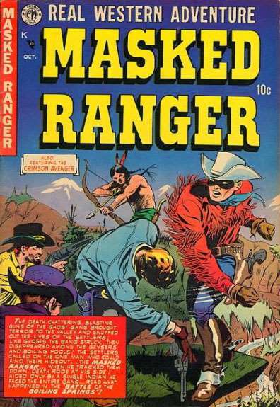 Masked Ranger (1954 Premier) #  4 Raw