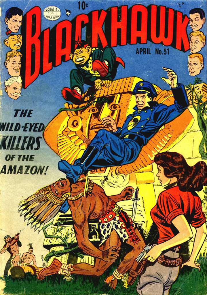 Blackhawk (1944 1st Series DC) # 51 Raw