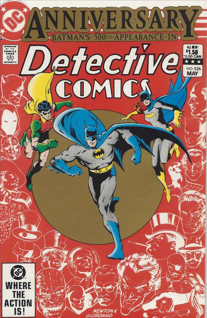 Detective Comics (1937 1st Series DC) #526 Raw