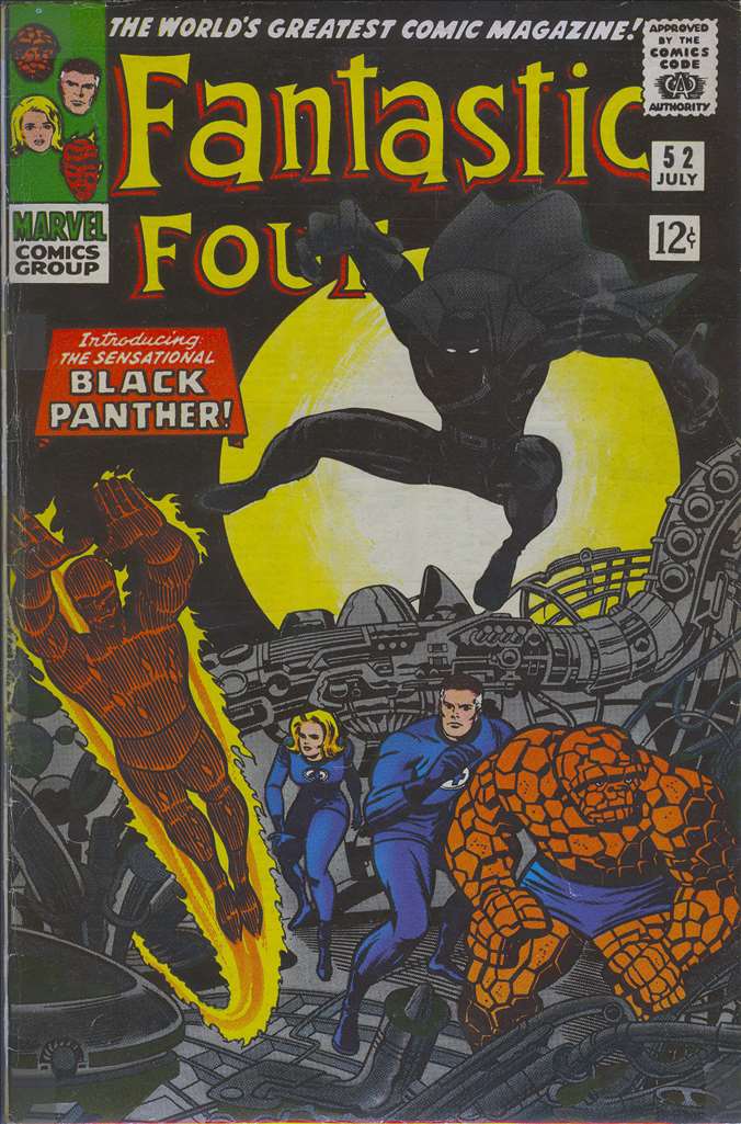 Fantastic Four (1961 1st Series Marvel) # 52 Raw