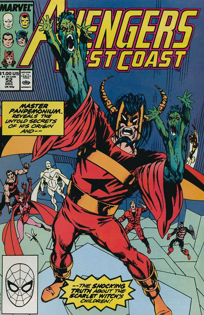 Avengers West Coast (1989) # 52 Raw