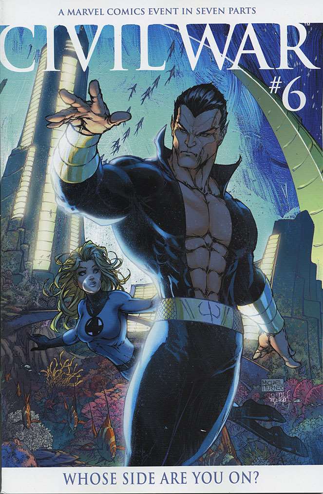 Civil War (2006 1st Series Marvel) #  6 Raw