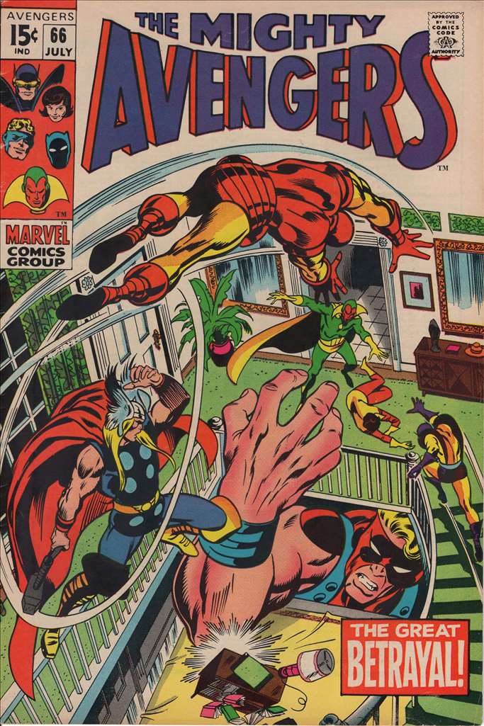 Avengers (1963 1st Series Marvel) # 66 Raw