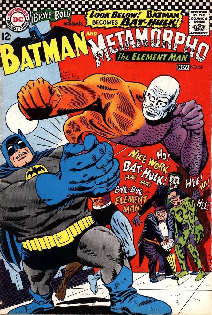 Brave and the Bold (1955 1st Series DC)  # 68 Raw