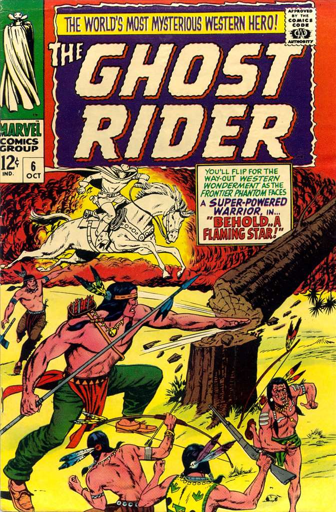Ghost Rider (1967 Marvel Western) #  6 Raw