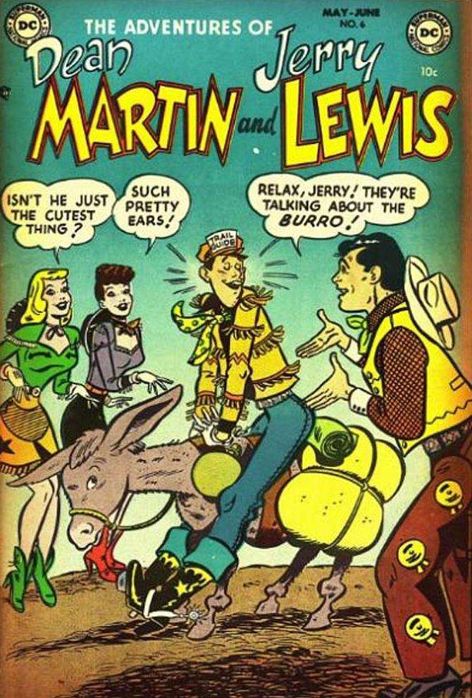 Adventures of Dean Martin and Jerry Lewis (DC,1952) #  6 Raw