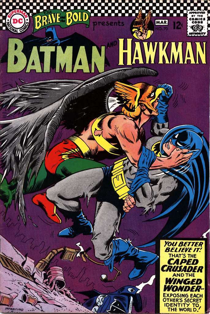 Brave and the Bold (1955 1st Series DC)  # 70 Raw